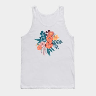 Boho Flower Bunch Tank Top